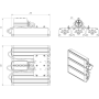 LED светильник SVT-STR-MPRO-48W-TRIO-C