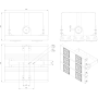 LED светильник SVT-STR-BM-60W-90-TRIO