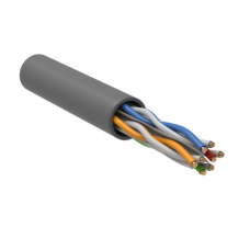 U/UTP кат.6 4x2х23AWG(0,57мм) 305м (медь) LSZH нг(А)-HF solid серый ITK