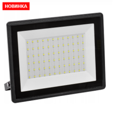 Прожектор светодиодный LED СДО 06-100 IP65 4000К черный IEK